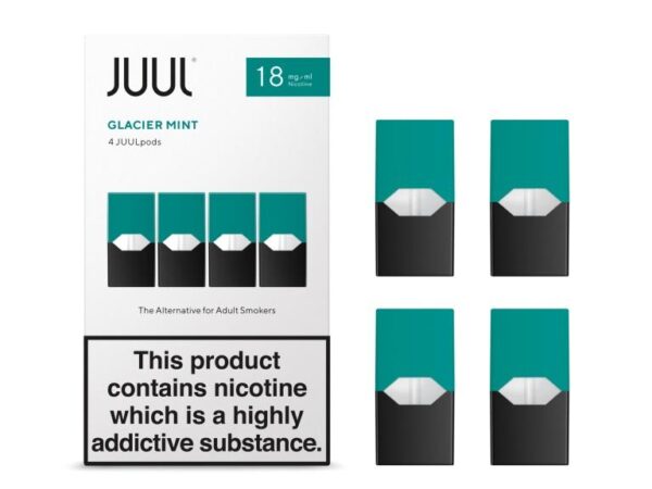 JUUL PODS GLACIER MINT 4 PACK