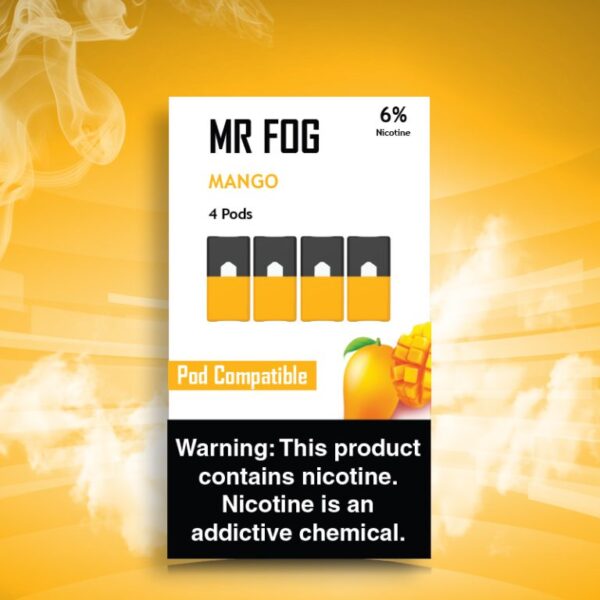 MR FOG PODS PACK OF 4 MANGO