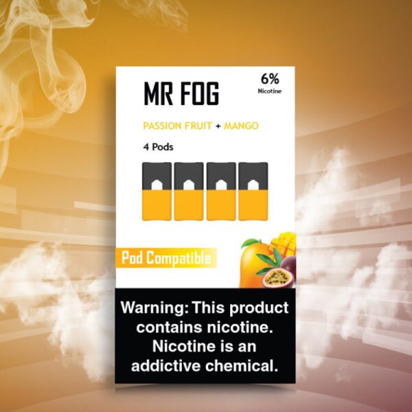 MR FOG PODS PACK OF 4 PASSION FRUIT & MANGO